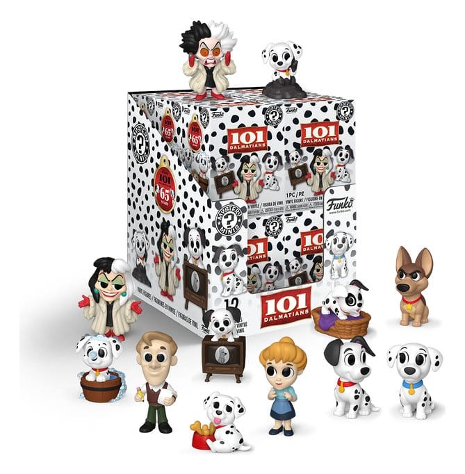 Funko La Carica dei 101 Mini Figure in Vinile 5 cm - Espositore con 12 Scatole Cieche
