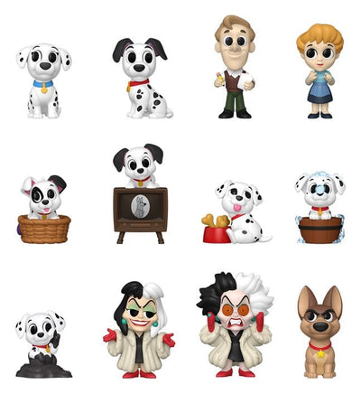 Funko La Carica dei 101 Mini Figure in Vinile 5 cm - Espositore con 12 Scatole Cieche