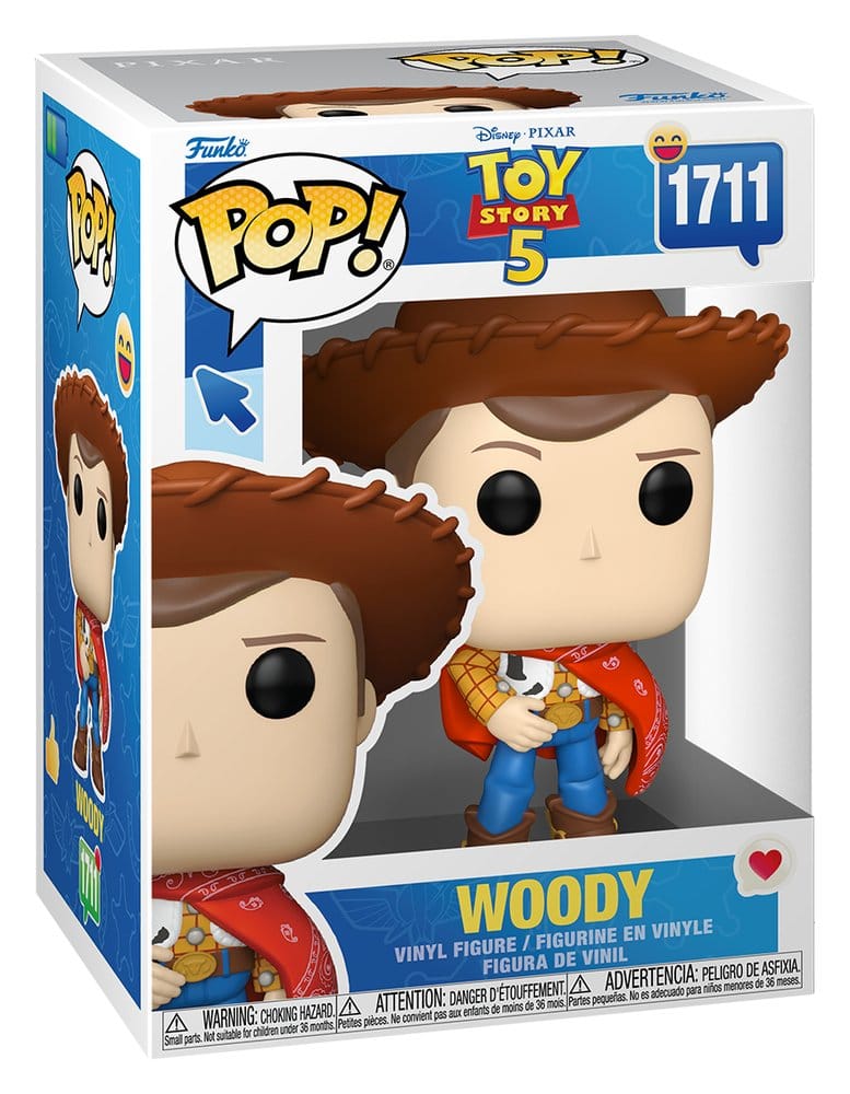 Funko POP! Toy Story 5 - Woody, Figura in Vinile 9 cm