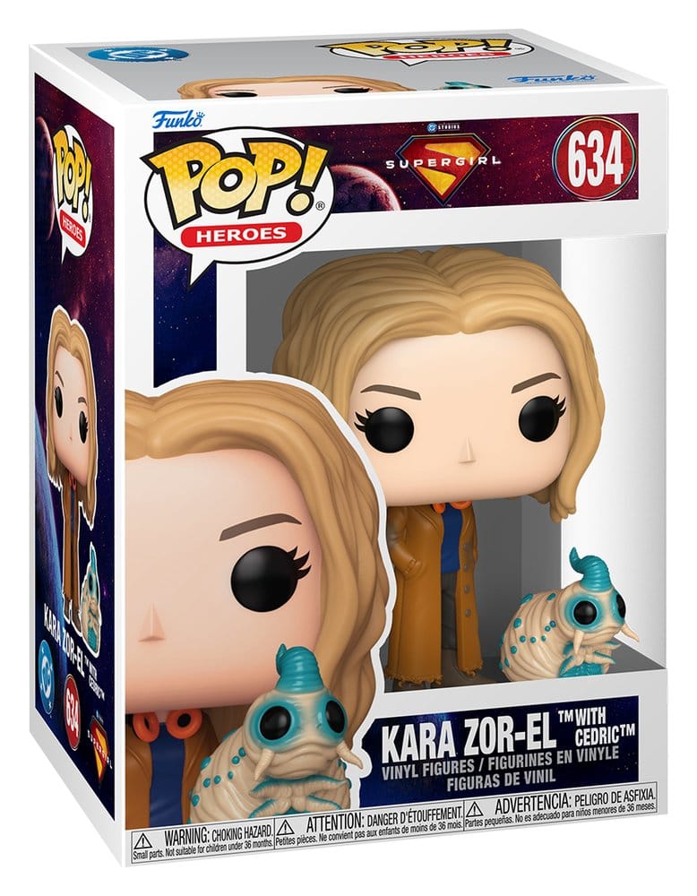 Supergirl (2026) POP! Figura in vinile Kara Zor-El con Cedric 9 cm - Funko
