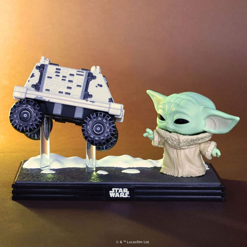 Star Wars: The Mandalorian e Grogu POP! Moment Figure in Vinile con Polar Mouse Droid 9 cm