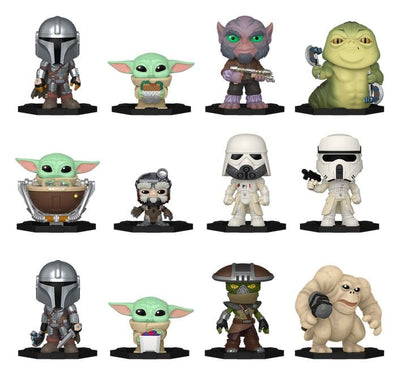 Star Wars Mystery Mini Figure in vinile da 5 cm The Mandalorian and Grogu Serie 2, display da 12 buste - Funko