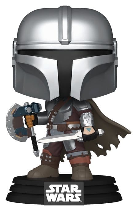 Star Wars: The Mandalorian e Grogu POP! Figura in vinile - The Mandalorian (Dual Wield) 9 cm, Funko