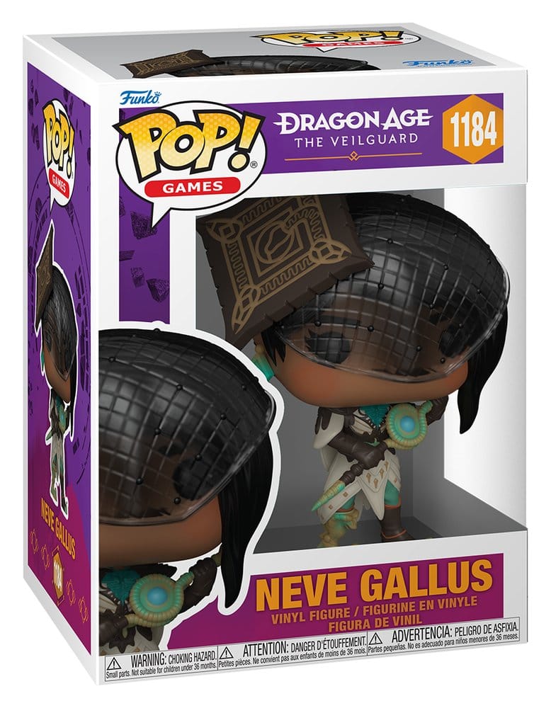 Dragon Age: The Veilguard POP! Games Figura in Vinile Neve 9 cm - Funko