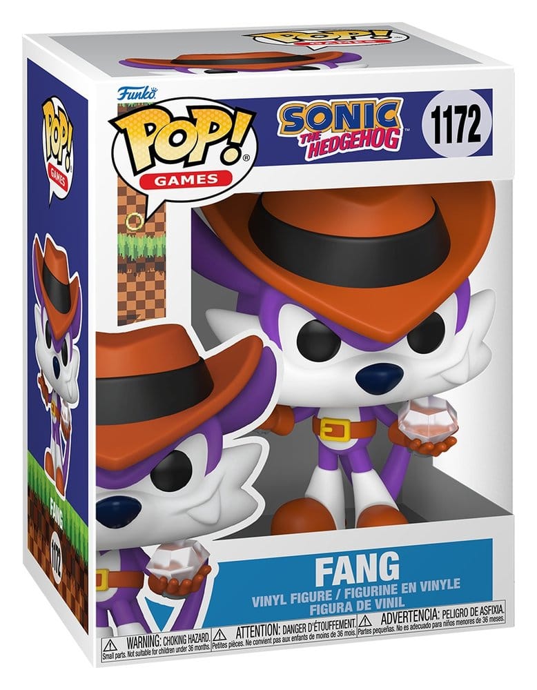 Sonic - The Hedgehog POP! Movies Figura in Vinile Fang the Hunter 9 cm Funko