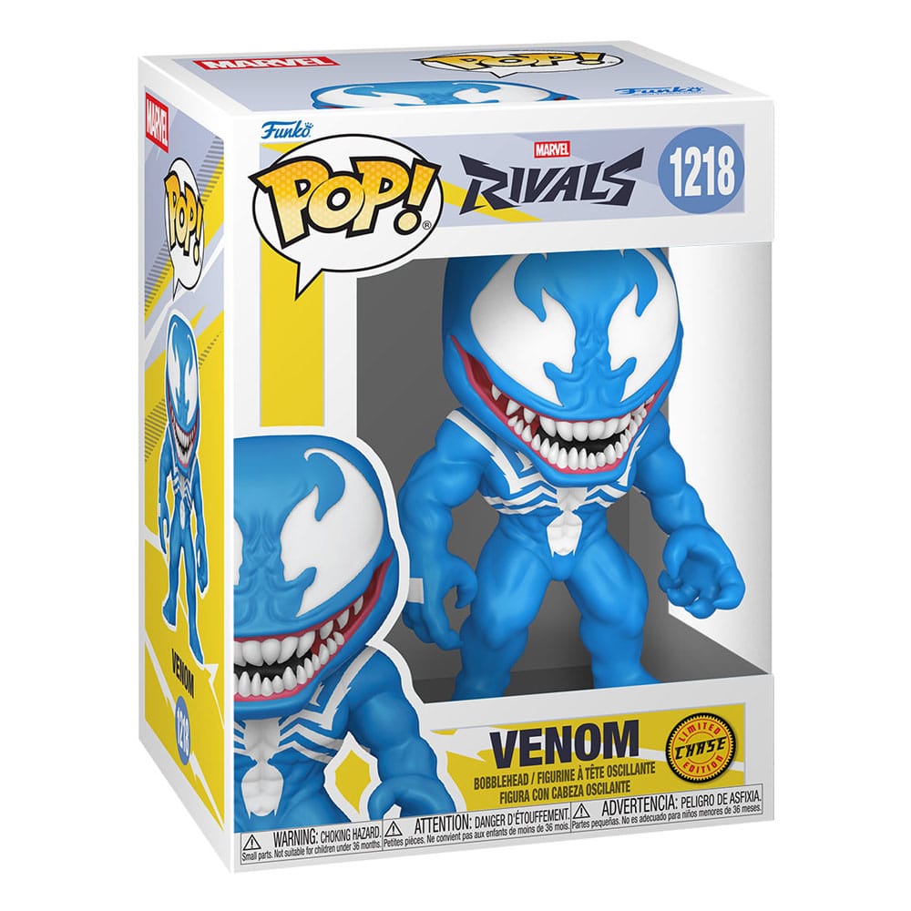 Funko POP! Games Marvel Rivals Venom con Chase - Figura in Vinile 9 cm (Assortimento da 6)