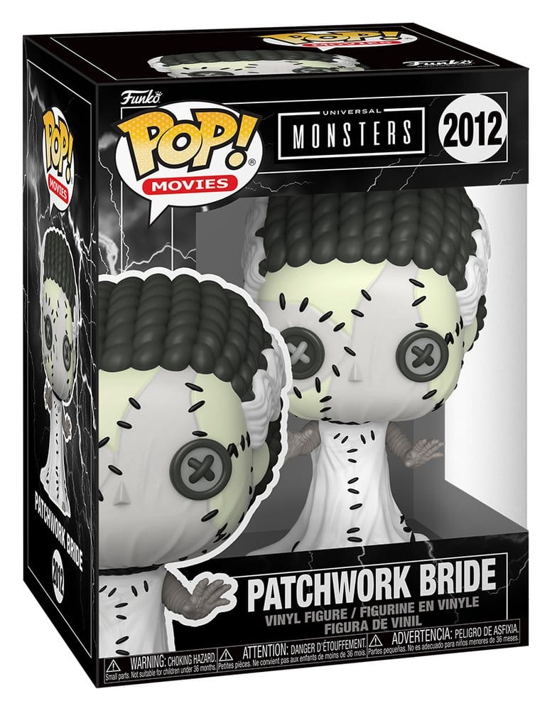 Funko POP! Movies Universal Monsters Patchwork Sposa di Frankenstein - Figura in Vinile 9 cm