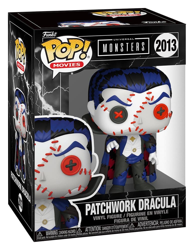 Funko POP! Movies Universal Monsters Patchwork Dracula - Figura in Vinile 9 cm