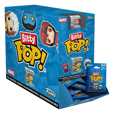 X-Men Bitty POP! - Espositore da 32 Figure Mistery (2,5 cm) - Funko
