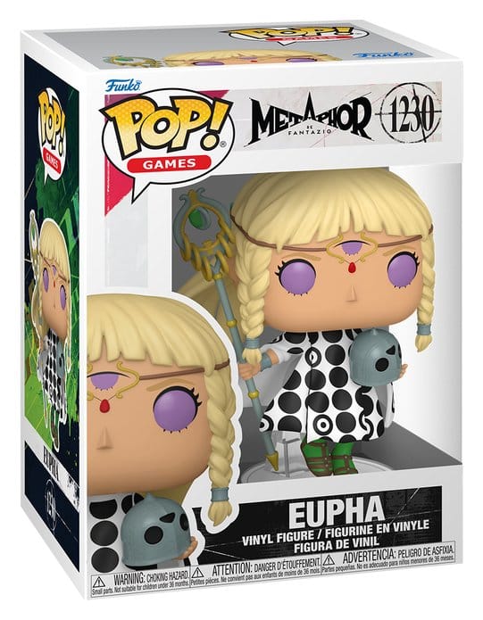 Metaphor: ReFantazio POP! Games Figura in Vinile Eupha 9 cm - Funko