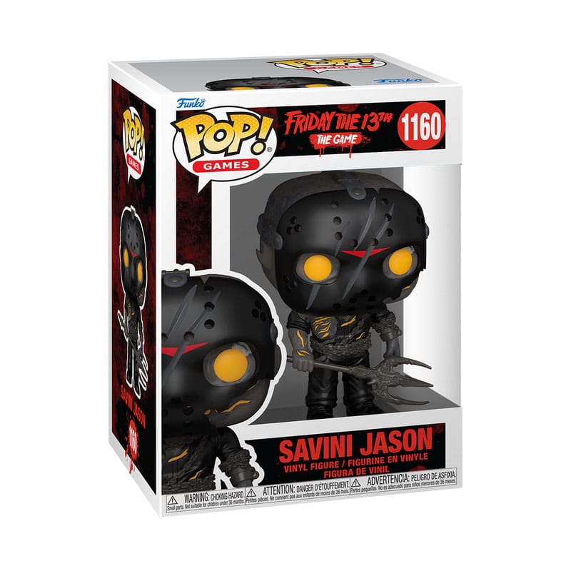 Funko POP! Games Jason Universe - Savini Jason, Friday the 13th, Figura in Vinile 9 cm