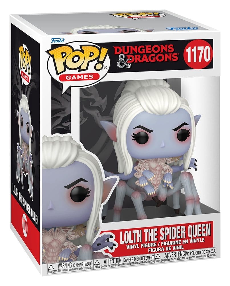 Funko POP! Dungeons & Dragons - Lolth the Spider Queen, Figura in Vinile Premium 9 cm