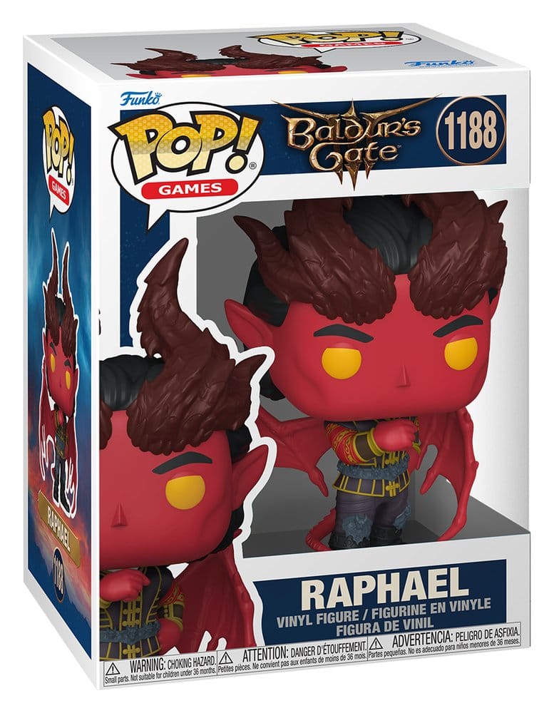 Baldur's Gate POP! Games Figura in vinile Raphael 9 cm - Funko