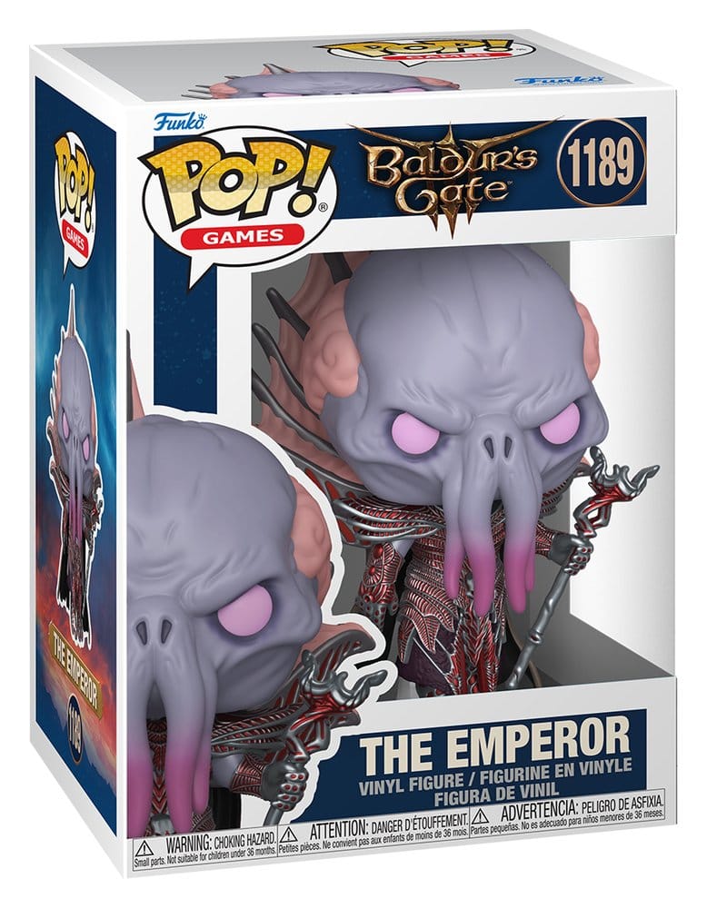 Baldur's Gate POP! Games Figura in vinile The Emperor 9 cm - Funko