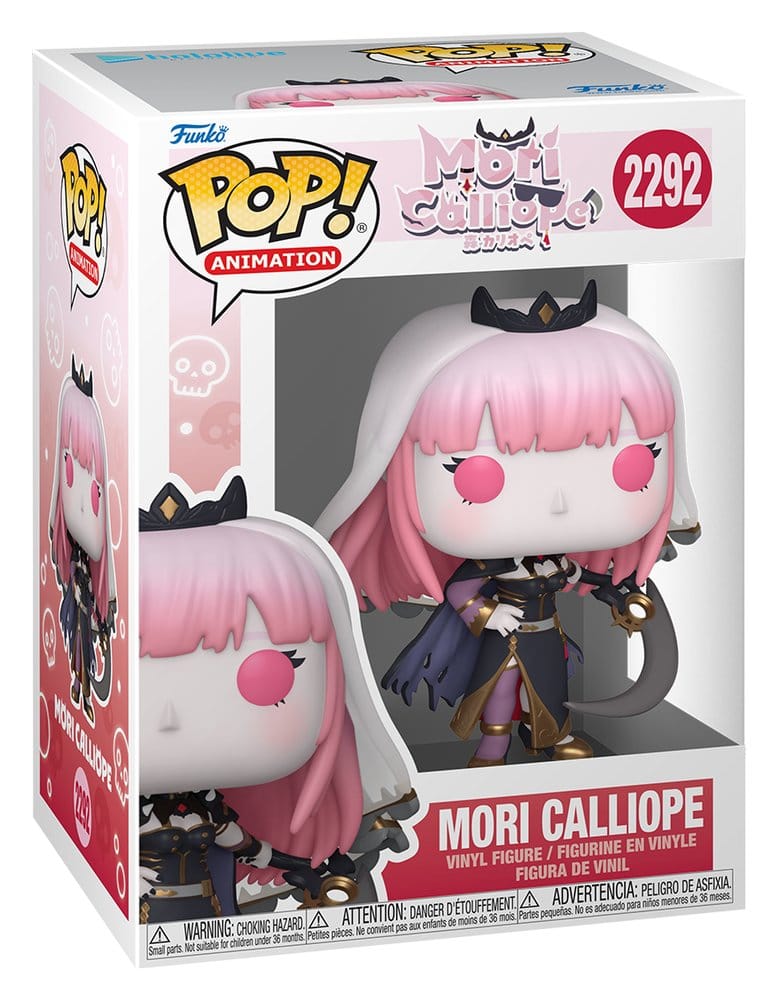 Funko POP! Animation Hololive Mori Calliope, Figura in Vinile 9 cm