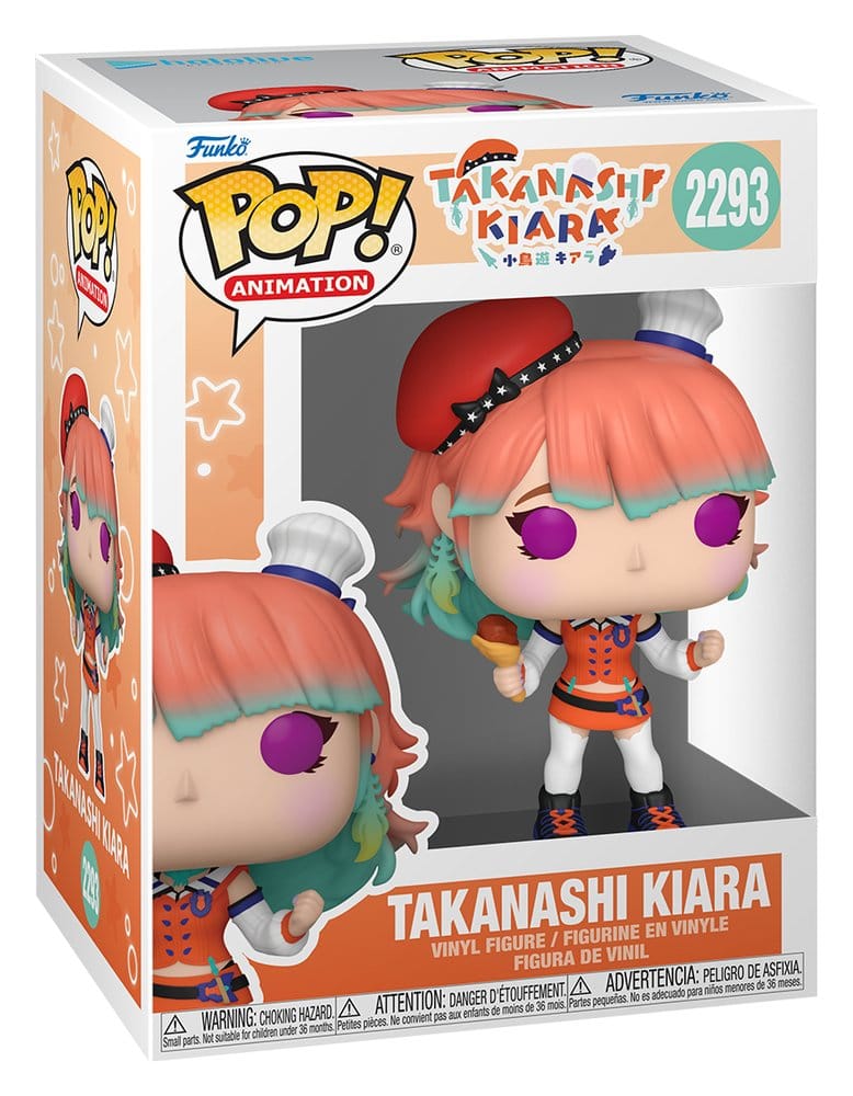 Funko POP! Animation: Hololive - Takanashi Kiara, Figura in Vinile 9 cm