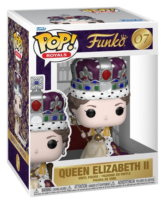 Queen Elizabeth II POP! Premium Vinyl Figure – Incoronazione 9 cm – Funko