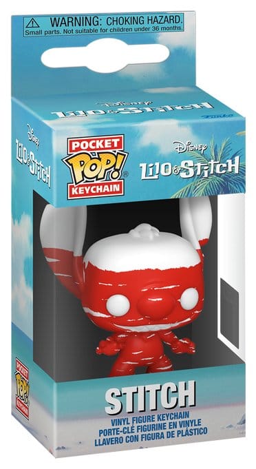 Lilo & Stitch Pocket POP! Portachiavi in Vinile 4 cm - Stitch Badness Level Display (12 pezzi) Funko
