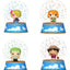 One Piece Mini Figures Glitter Globes Display 5 cm (12 buste a sorpresa) Funko