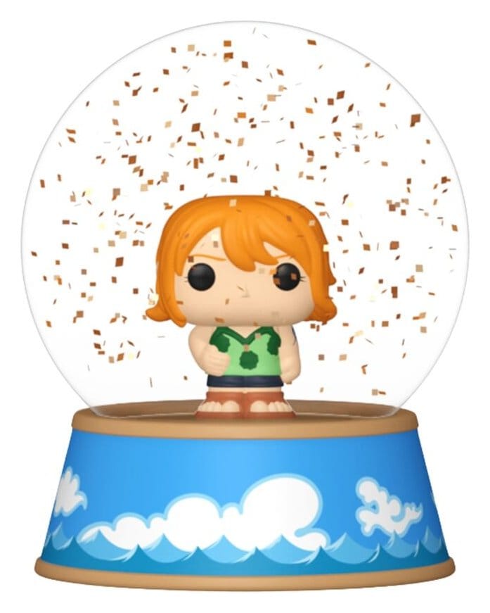 One Piece Mini Figures Glitter Globes Display 5 cm (12 buste a sorpresa) Funko
