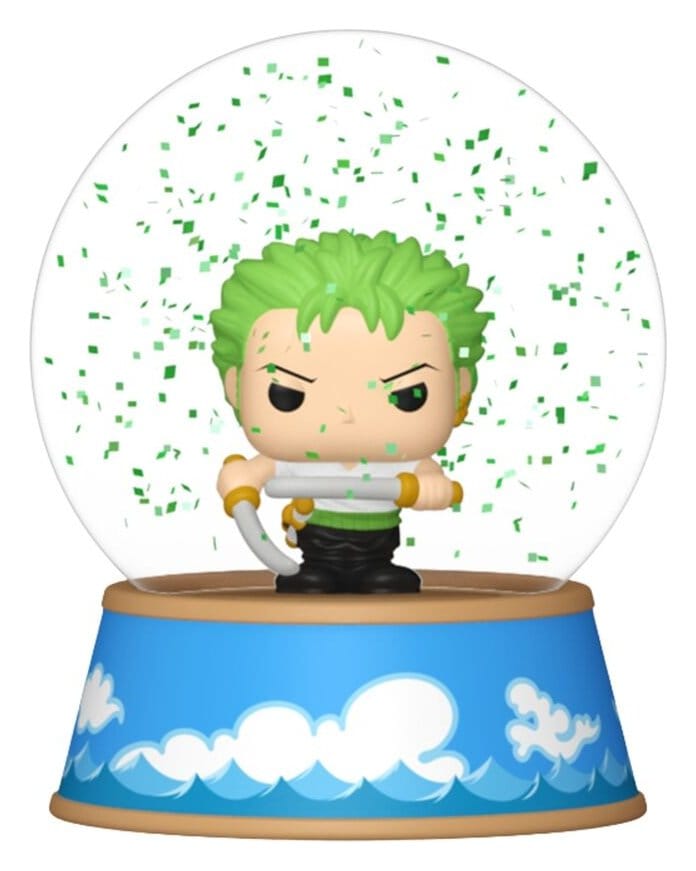 One Piece Mini Figures Glitter Globes Display 5 cm (12 buste a sorpresa) Funko