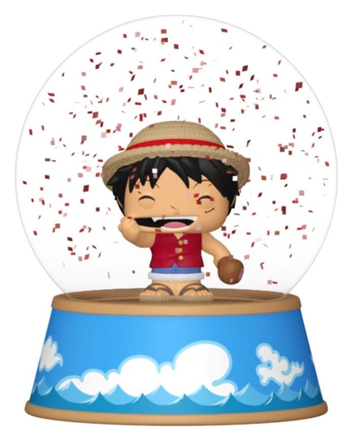 One Piece Mini Figures Glitter Globes Display 5 cm (12 buste a sorpresa) Funko