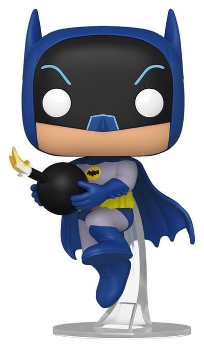 Batman 66 POP! Heroes Figura in Vinile Batman con Bomba 9 cm - Funko