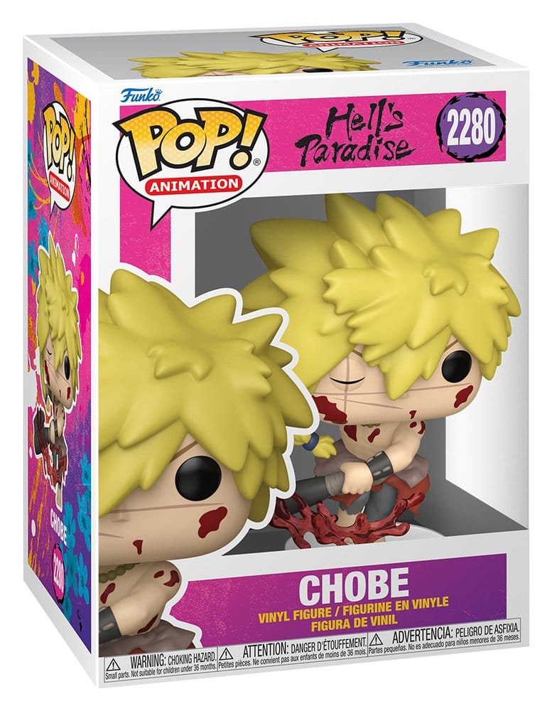 Hell's Paradise: Jigokuraku POP! Animation Figura in Vinile Chobe 9 cm