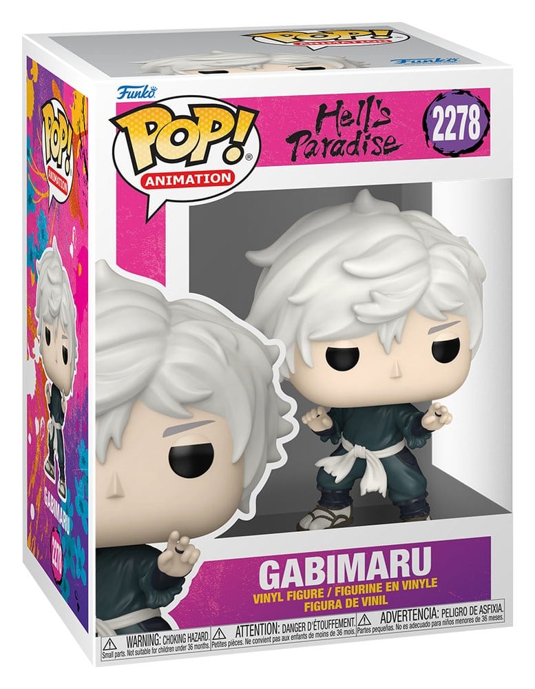 Funko POP! Animation: Hell's Paradise - Gabimaru, Figura in Vinile 9 cm