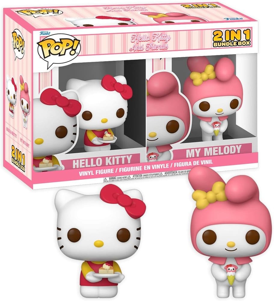 Hello Kitty Exclusive Box Funko POP! Sanrio: Hello Kitty e My Melody