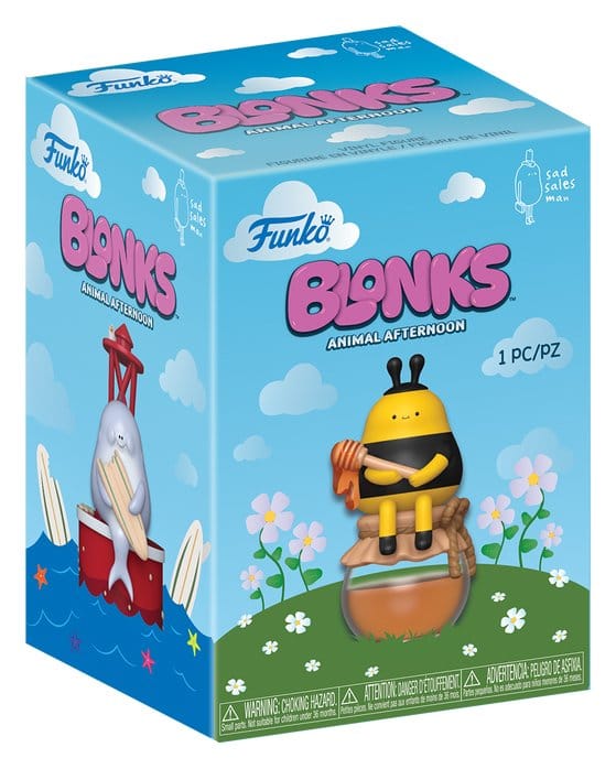 Funko Legacy POP! Blonks Animal Afternoon Premium Blind Box con Chase, 10 cm, assortimento da 6 pezzi