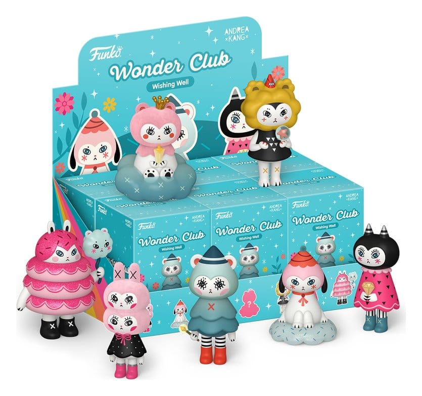 Funko POP! Vinyl Figures Wonder Club Assortimento da 6 Figure con Chase 9 cm