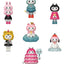 Funko POP! Vinyl Figures Wonder Club Assortimento da 6 Figure con Chase 9 cm