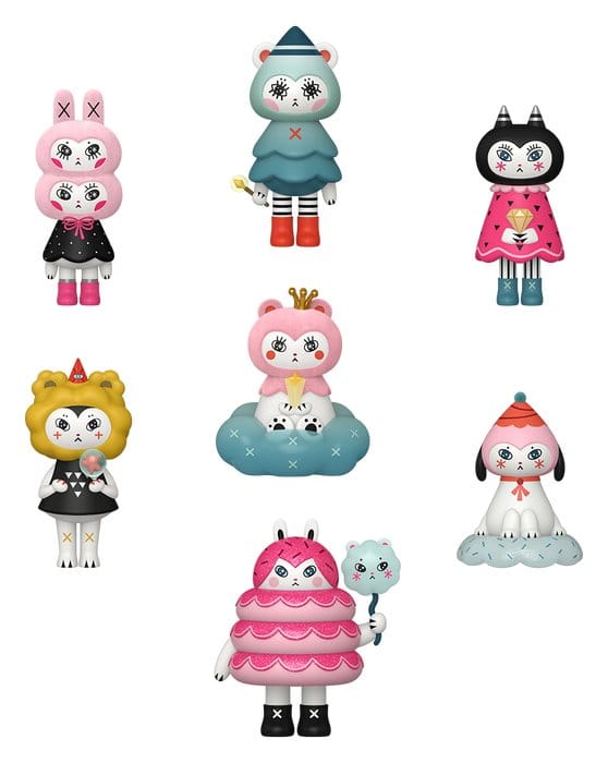 Funko POP! Vinyl Figures Wonder Club Assortimento da 6 Figure con Chase 9 cm
