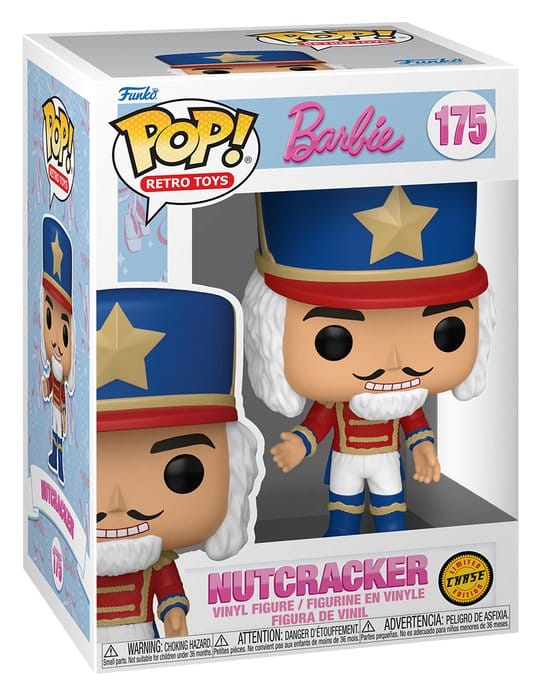 Funko POP! Animation Barbie in the Nutcracker Prince Eric con Variante Chase 9 cm, Set da 6 Figure in Vinile