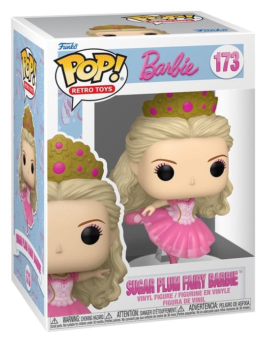 Barbie in the Nutcracker POP! Figure in Vinile Fata Confetto Barbie (Arabesque) 9 cm Funko