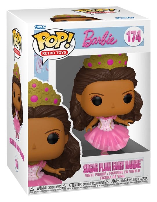 Barbie in the Nutcracker POP! Figure in Vinile Fata Confetto Barbie (Inchino) 9 cm Funko