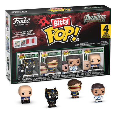 Avengers: Doomsday Bitty POP! Figure 4-Pack Serie 3, 2,5 cm - Funko