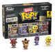 Five Nights at Freddy's Bitty POP! Mini Figure in Vinile 4-Pack Serie 6 – Funko, 2,3 cm
