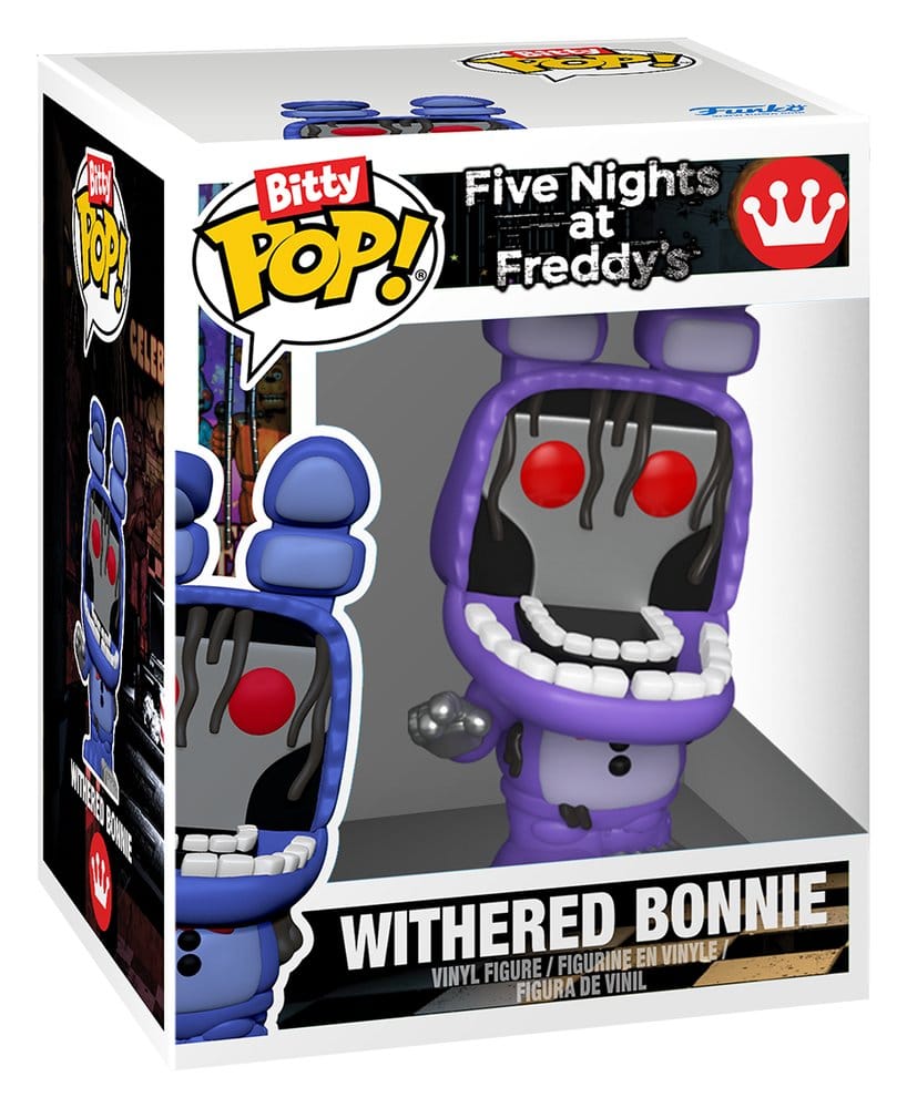 Five Nights at Freddy's Bitty POP! Mini Figure in Vinile 4-Pack Serie 6 – Funko, 2,3 cm