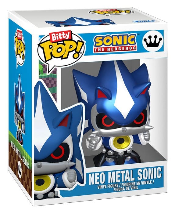 Sonic Bitty POP! Mini-figure in vinile 4 pezzi con Shadow, 2,5 cm - Funko