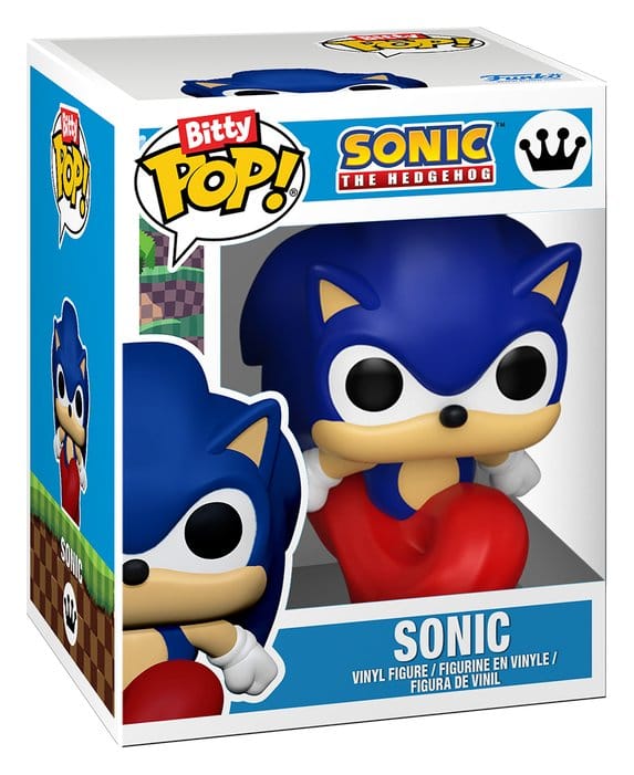 Sonic Bitty POP! 4-Pack – Mini-figure in vinile da 2,3 cm, Funko