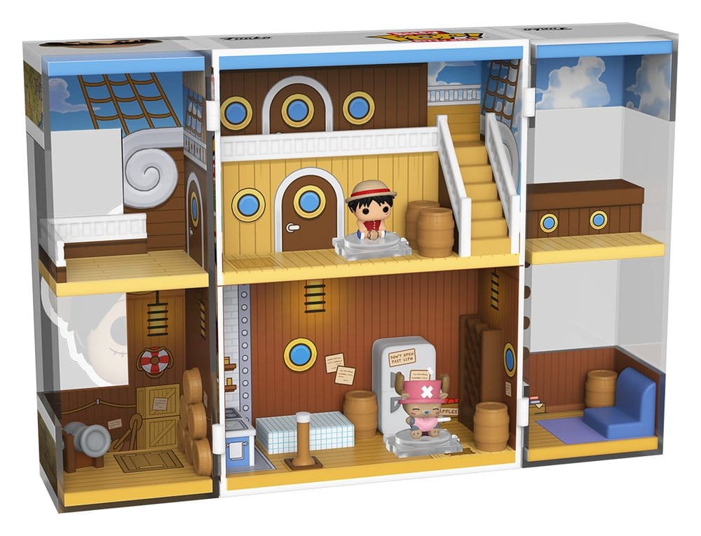 One Piece Bitty POP! Bitty Box Display con 2 Figure in Vinile Going Merry - Funko