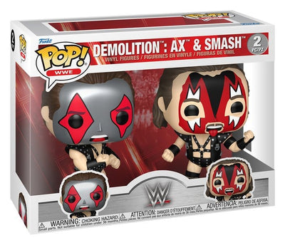 Funko Pop! WWE Action Figure 2-Pack Ax & Smash 9 cm