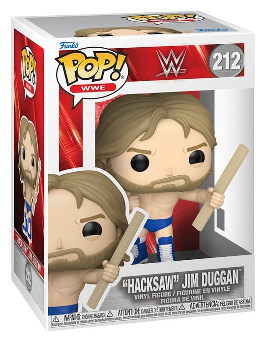 Funko Pop! WWE Action Figure Hacksaw Jim Duggan 9 cm