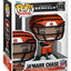 Funko POP! NFL: Ja'Marr Chase dei Cincinnati Bengals con visiera trasparente, figura in vinile 9 cm