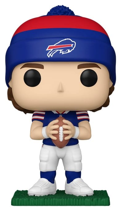 Funko POP! NFL Buffalo Bills Josh Allen con berretto, figura in vinile 9 cm