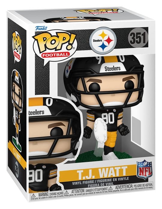 NFL POP! Vinyl Figure Steelers T.J. Watt 9 cm Funko