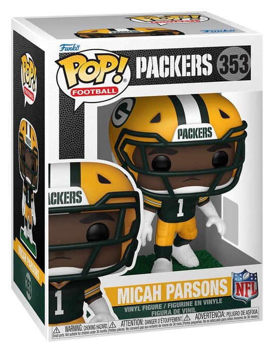 NFL POP! Figure Micah Parsons Packers Funko 9 cm