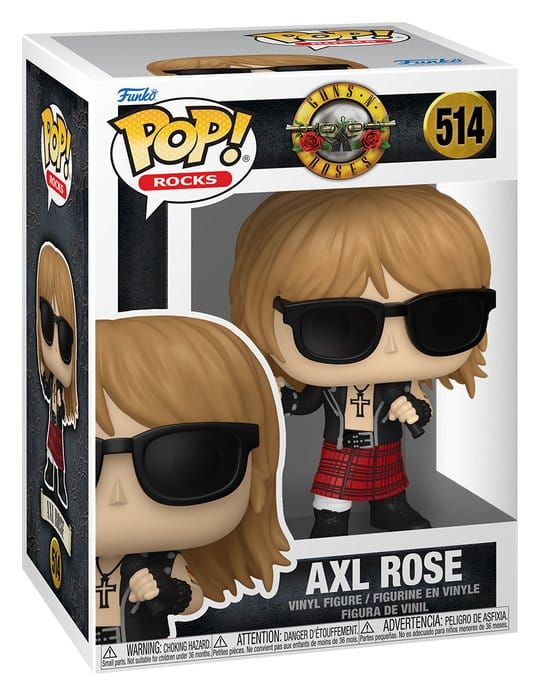 Funko POP! Rocks Guns N' Roses Axl Rose (LaLD) Figura in Vinile 9 cm